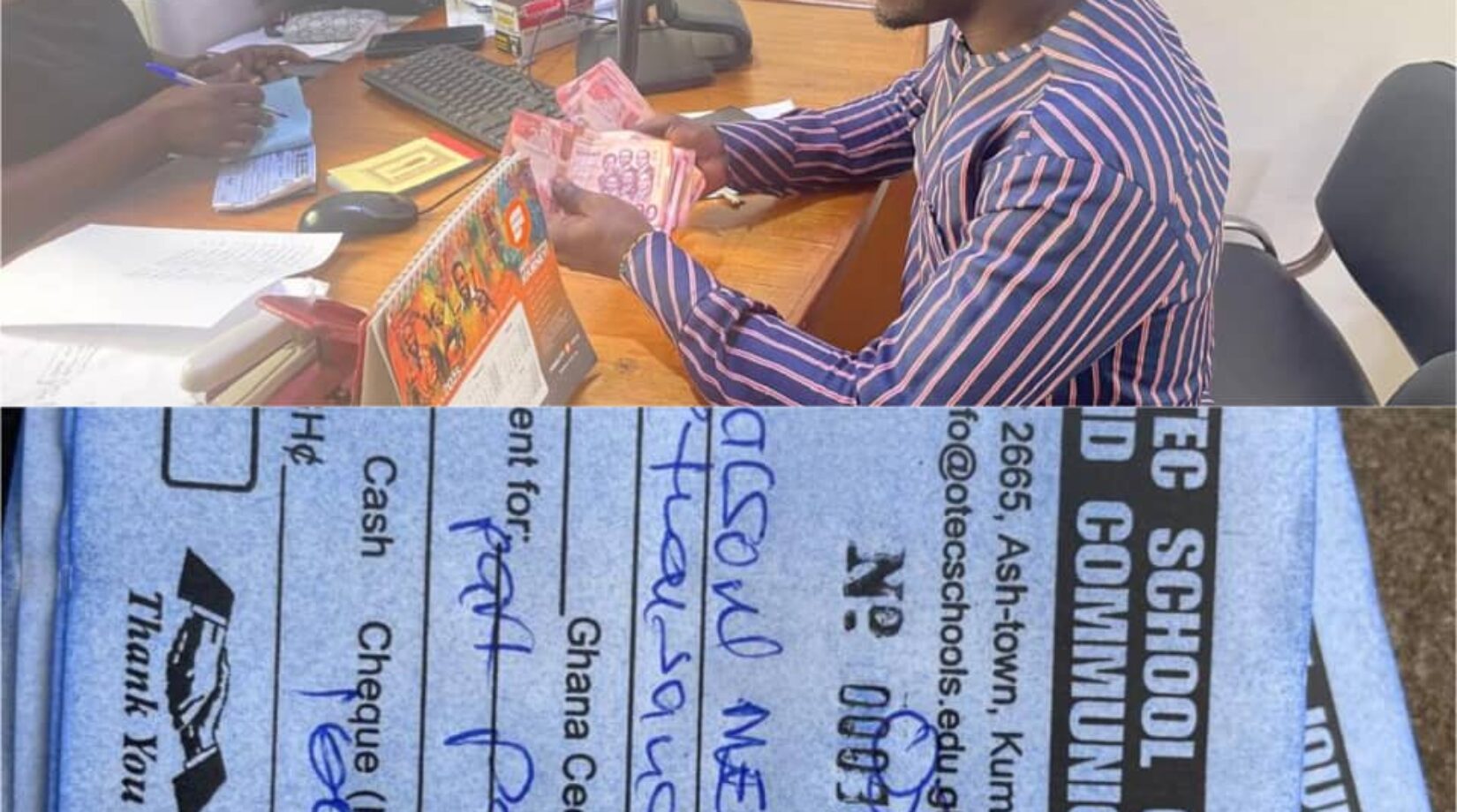 OTEC FM’s Journalist Leads Campaign to Support Brilliant but Needy Students with GH₵11,200