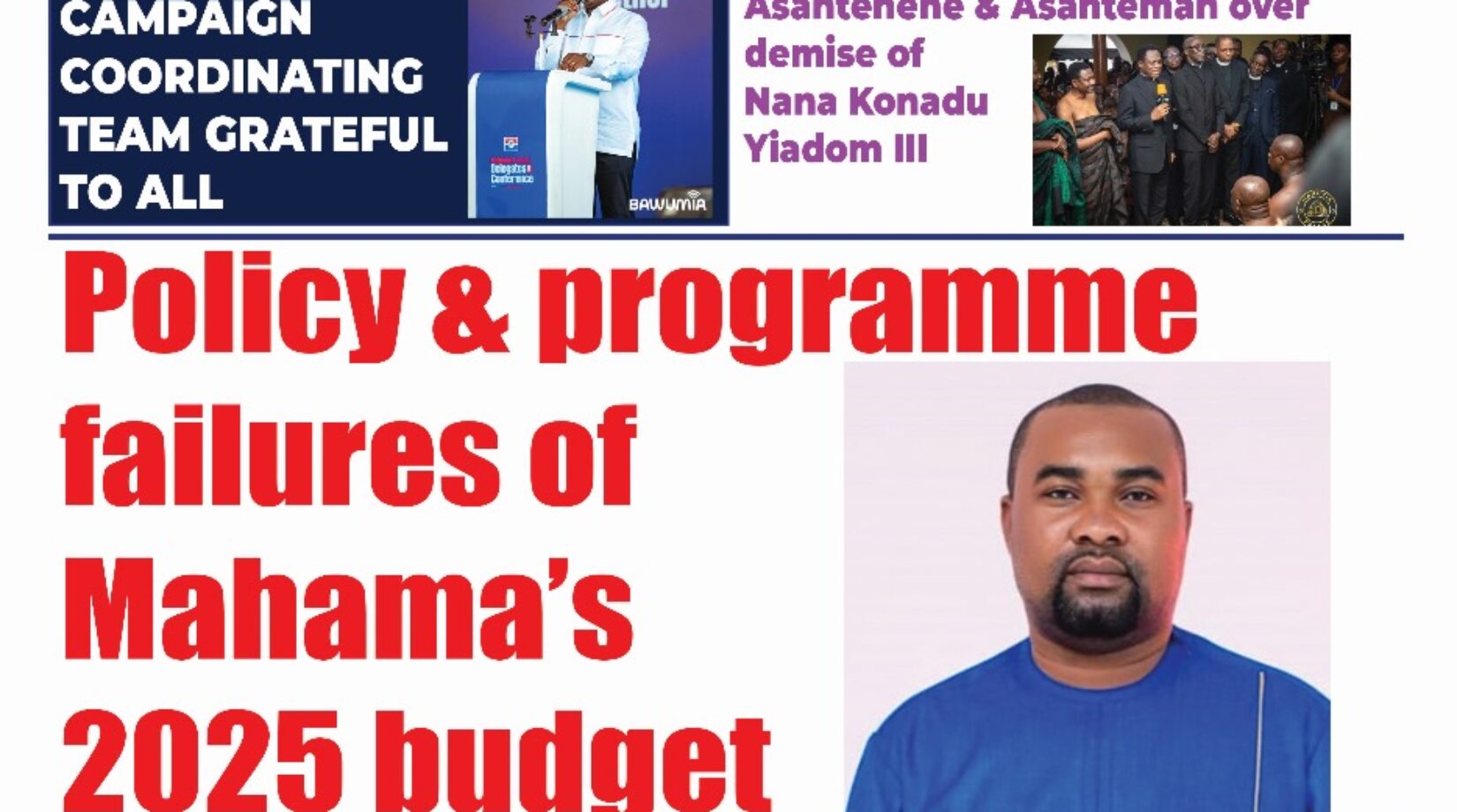 The New Trust Newspaper, Monday,15th September,2025 edition