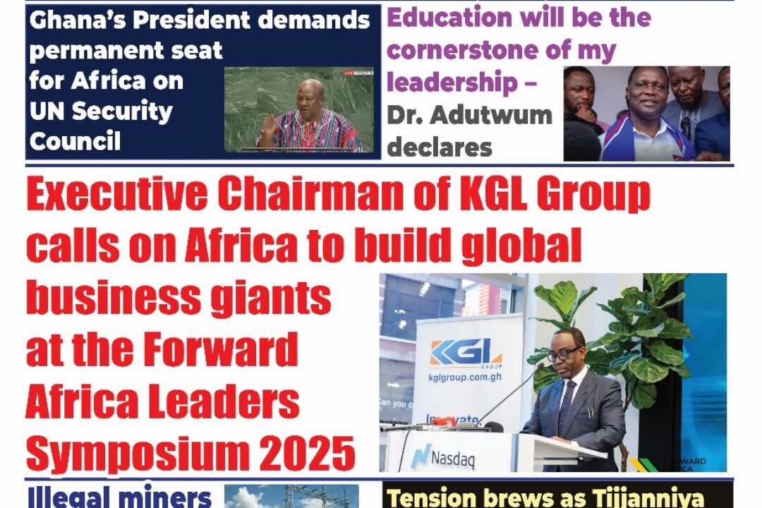 The New Trust Newspaper, Friday,26th September,2025 edition