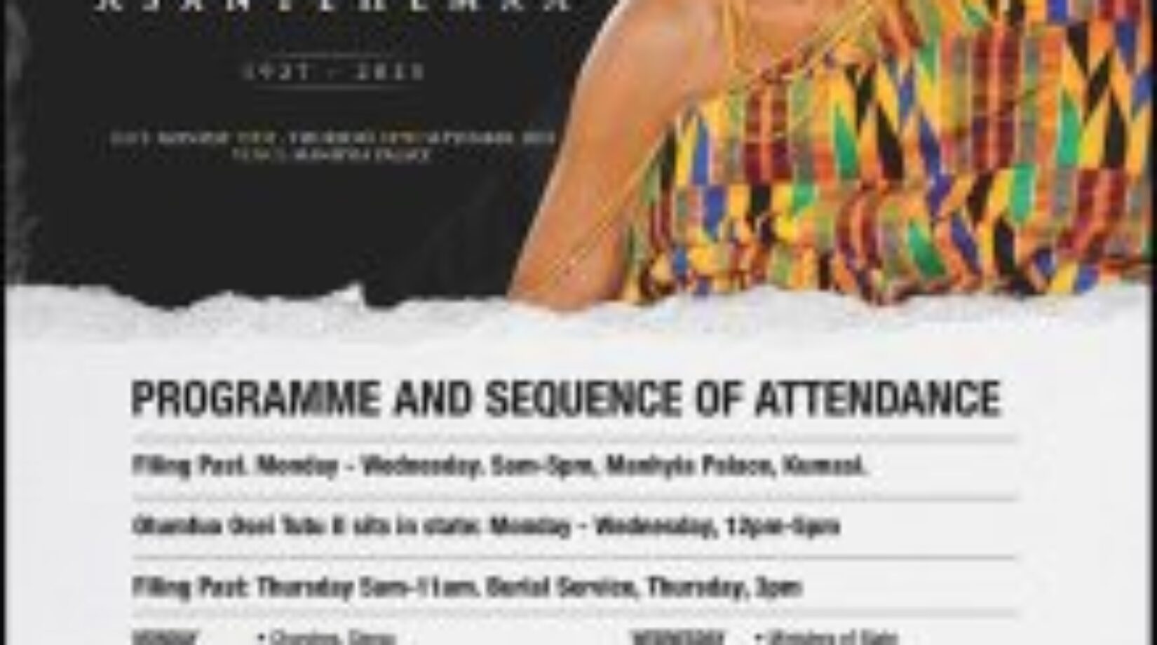 Manhyia Palace announces programme for “Dote Yie” of Nana Konadu Yiadom III