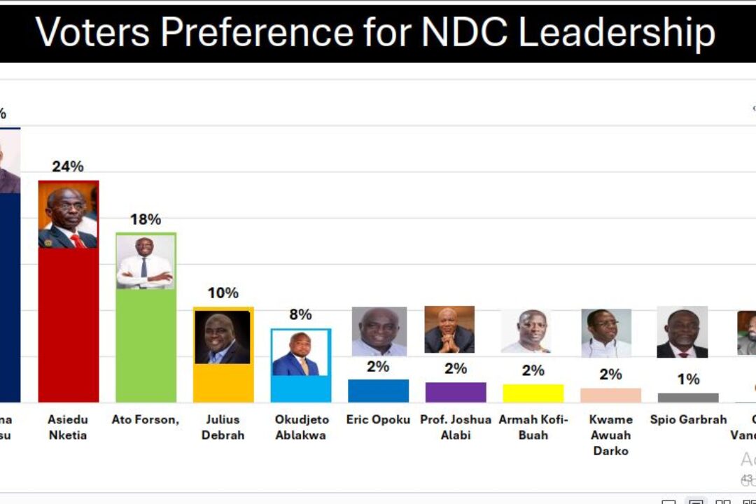 Haruna Iddrisu leads Asiedu Nketia, Ato Forson in NDC flagbearer race – Global InfoAnalytics Poll