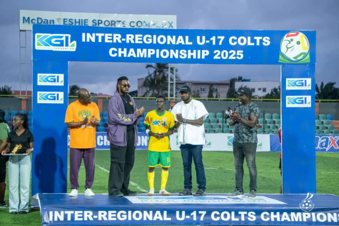 KGL Foundation champions juvenile football through U-17 Colts Championship 2025
