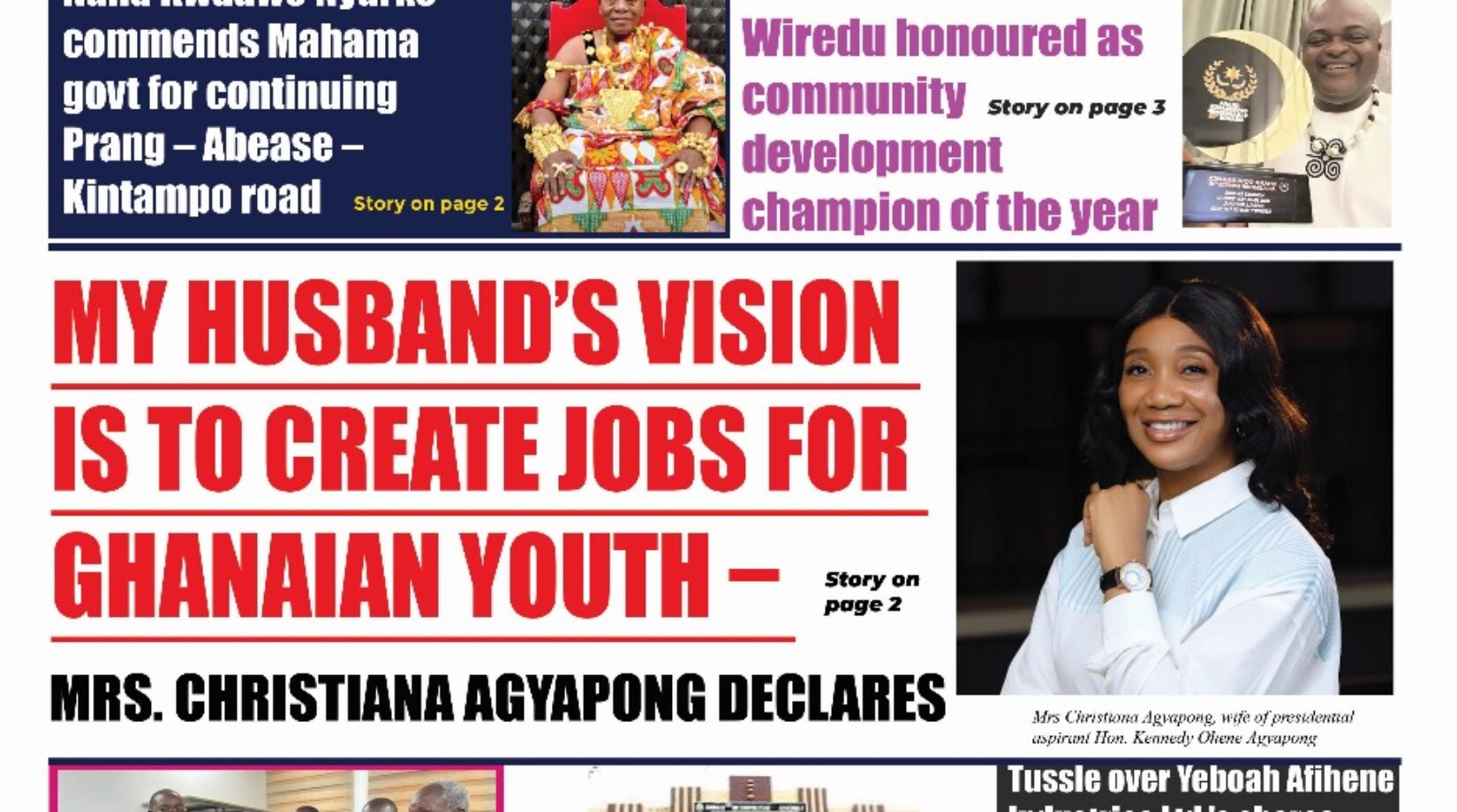 The New Trust Newspaper,Monday.3rd -Wed.5th November,2025 edition