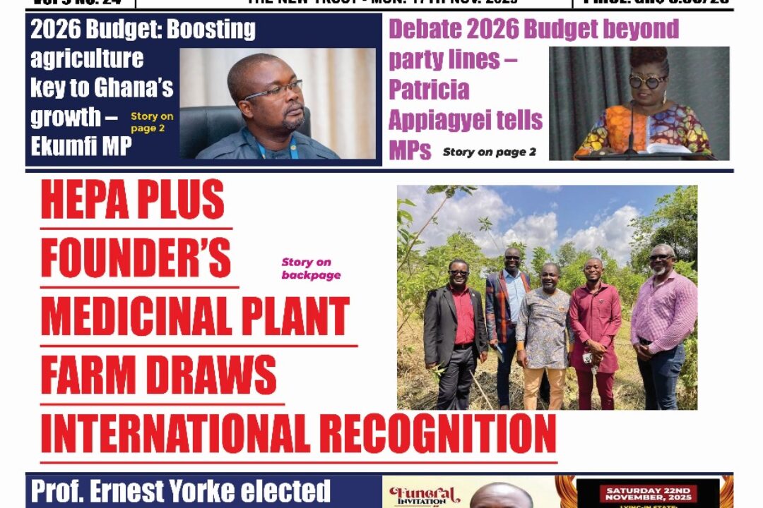 The New Trust Newspaper, Monday,17th November,2022 edition