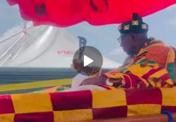 2025 Elubo festival celebration: Nana Kwabena Gyamfi Akwabeng I steals show with beautiful dancing skills