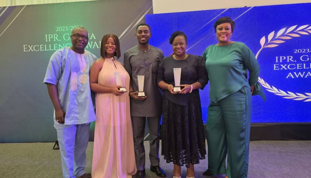 MTN Team with the awards