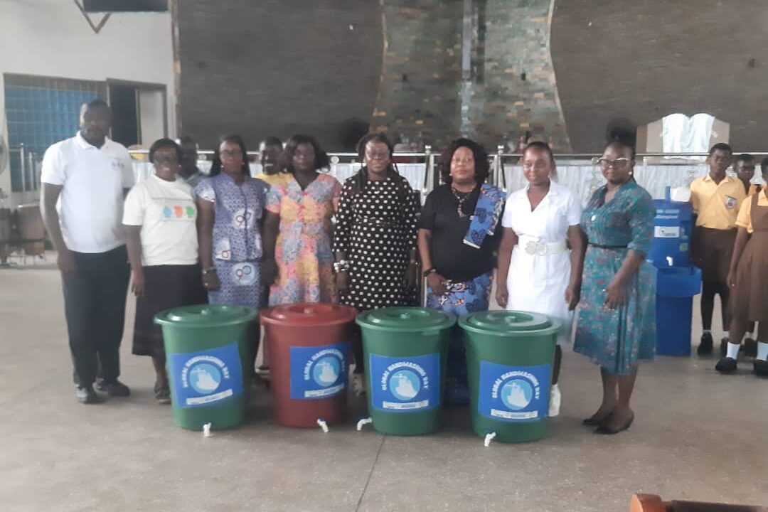 Zoomlion Ghana Ltd, hand over Veronica buckets to Ledzokuku schools