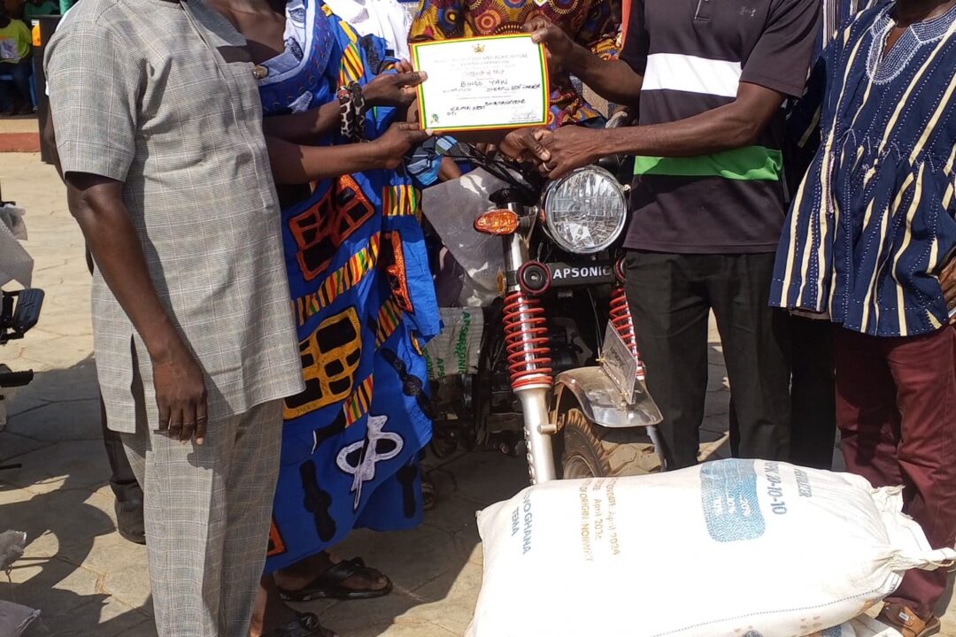 KRACHI WEST MUNICIPAL ASSEMBLY HONORS GALLANT FARMERS & FISHERFOLS