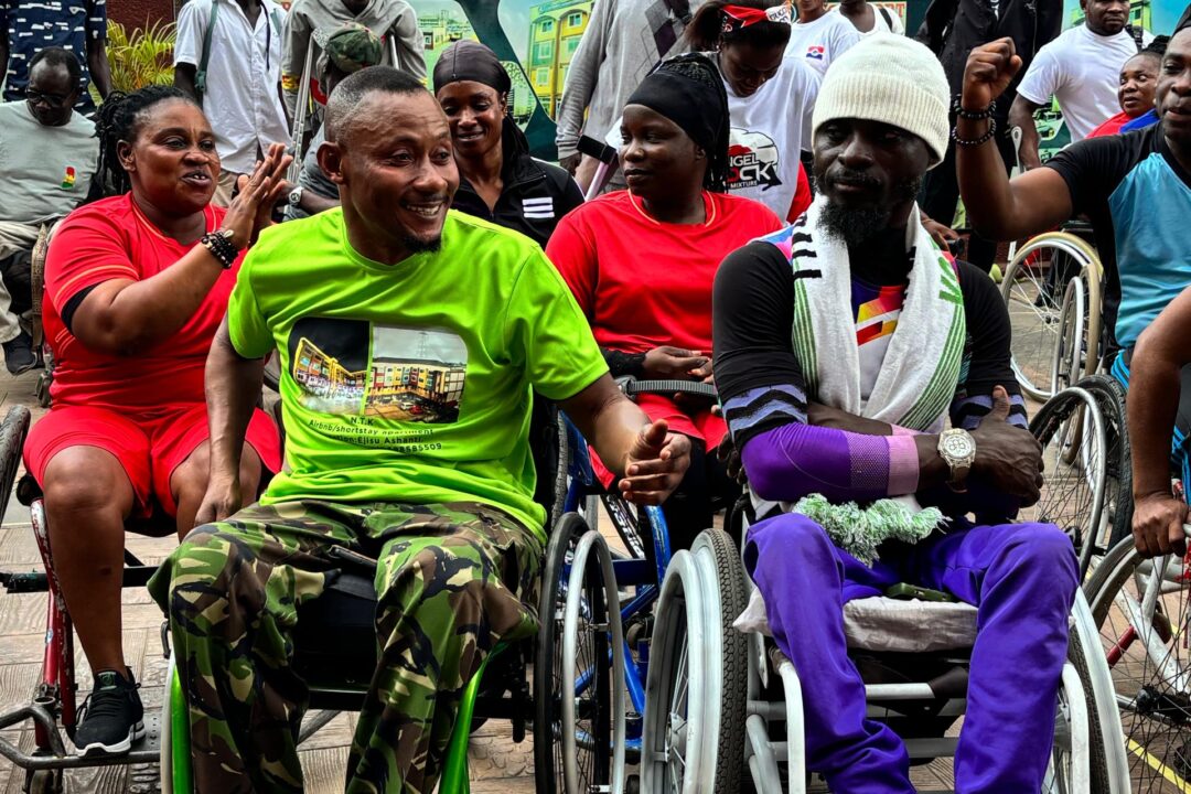 Videos & pictures: Parasports Association & NTK luxury apartments hold games to celebrate international day for Disabilities