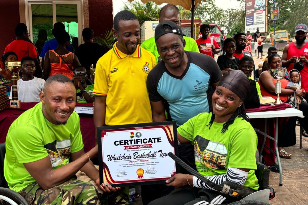 NTK Ventures CEO rallies support for promotion of parasports…as he sponsors the maiden Ashanti multi-sports event