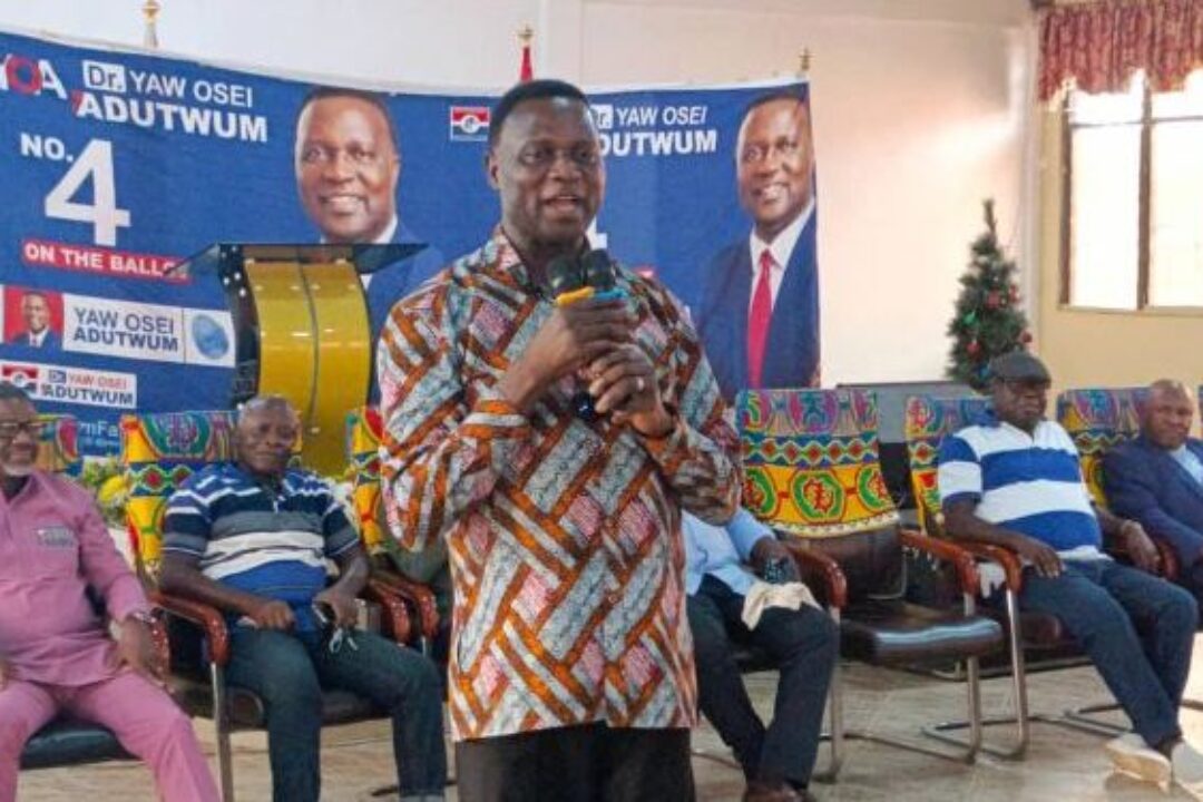 Dr.Adutwum promises Patriotic Health Insurance Scheme for elderly NPP members