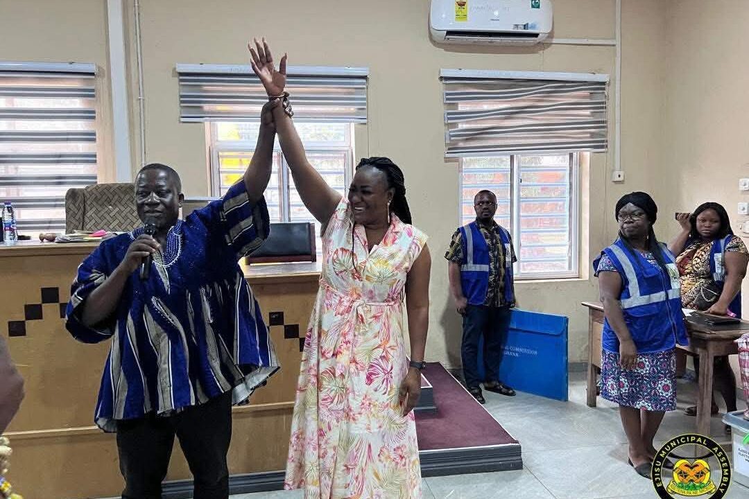 Helena Mensah gets 100% endorsement by assembly members to retain her seat as Ejisu Municipal Assembly PM