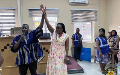 Helena Mensah gets 100% endorsement by assembly members to retain her seat as Ejisu Municipal Assembly PM