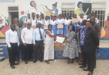 Teshie Presby SHS receives laptops from a German NGO