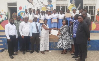 Teshie Presby SHS receives laptops from a German NGO