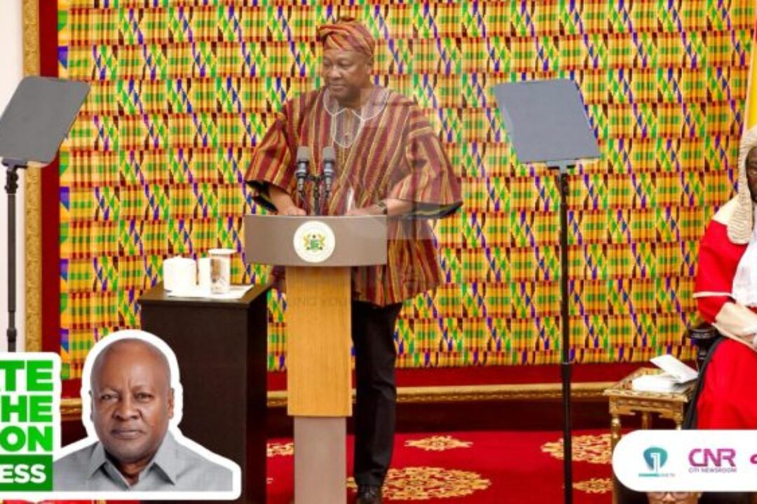 Mahama’s declaration @ 2026 SONA: “Ghana is back & Ghana is working again”
