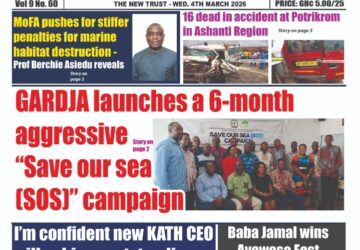 Today’s edition of The New Trust Newspaper