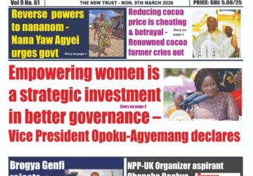 Today’s edition of The New Trust Newspaper