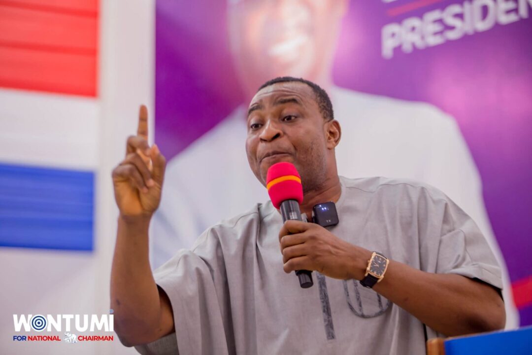 Chairman Wontumi dazzles Western Region NPP executives & charges them to use competence to judge him, not English speaking