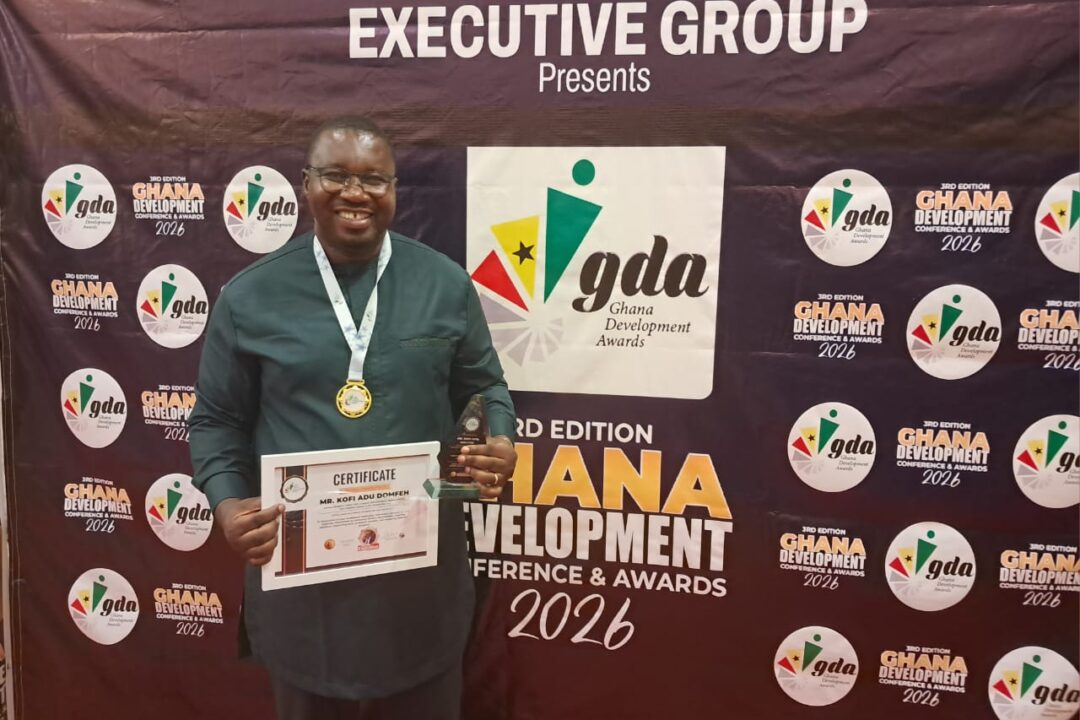 Kofi Adu Domfeh honoured with Excellence in Climate Journalism and Advocacy Award