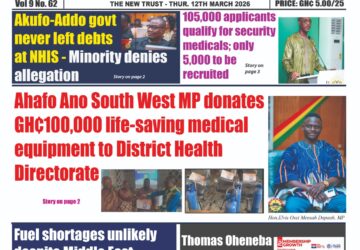 Today’s edition of The New Trust Newspaper 