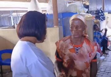 Broqdcast journalist Obaa Adwoa Nelson donates to aged to celebrate her birthday