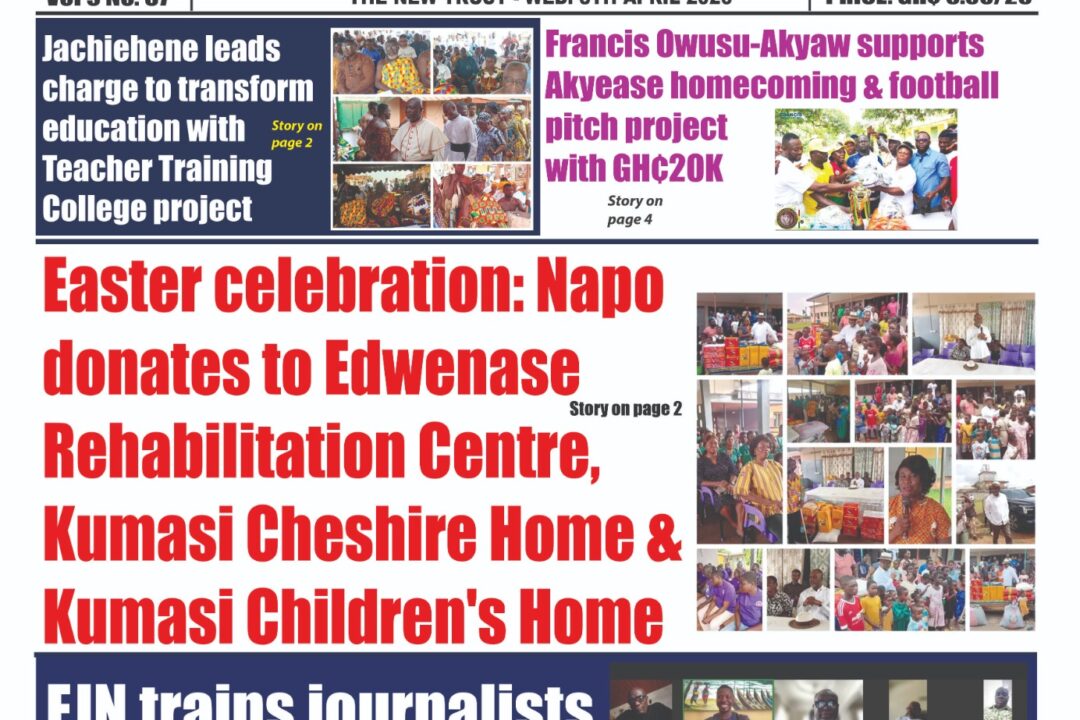 The New Trust Newspaper, Wednesday, 8th April, 2026 edition