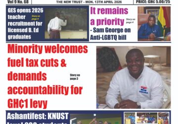 The New Trust Newspaper, Monday, 13th April, 2026 edition