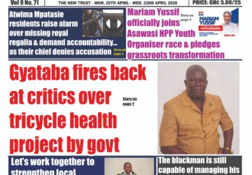 The New Trust Newspaper,Mon.20th -Wed.22nd April, 2026 edition