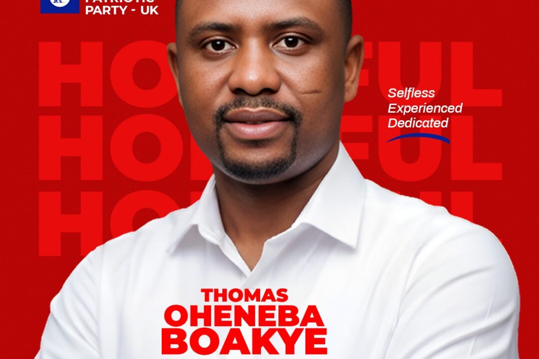 PAY YOUR DUES & PROTECT YOUR VOTE -THOMAS OHENEBA BOAKYE URGES NPP-UK MEMBERS