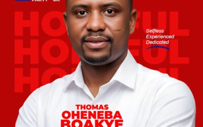 PAY YOUR DUES & PROTECT YOUR VOTE -THOMAS OHENEBA BOAKYE URGES NPP-UK MEMBERS