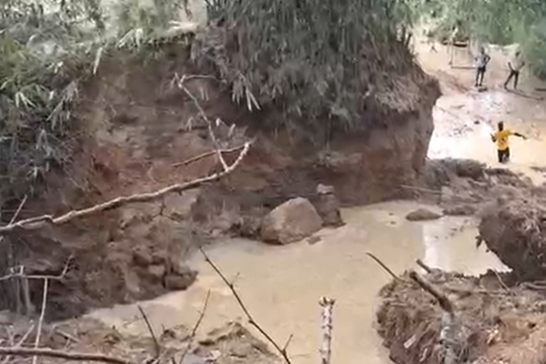 Two dead & one in critical condition after galamsey pit collapse at Assin North