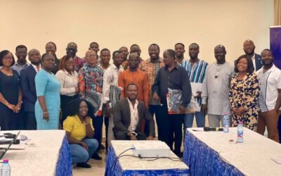 Stanbic Bank holds financial fitness training for Ashanti journalists & donates 5 laptops