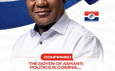 KOKOFU THRILLS ASHANTI NPP WITH CHAIRMANSHIP AMBITION