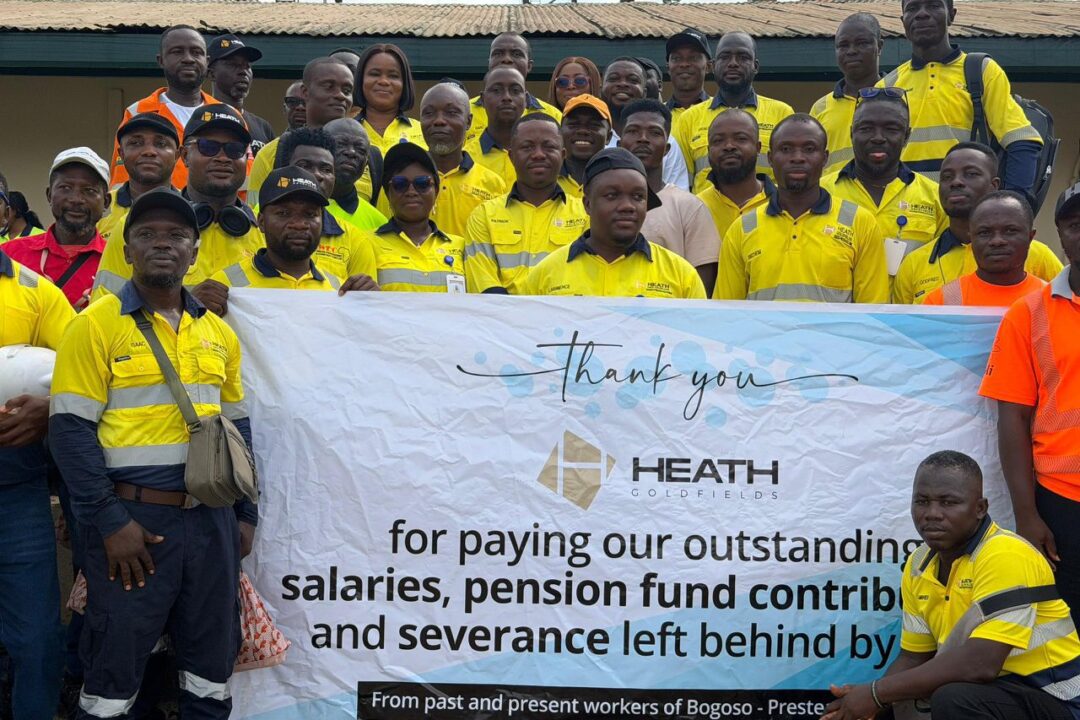 Ghana Mine workers union commends Heath Goldfields for settling $22 million legacy debt
