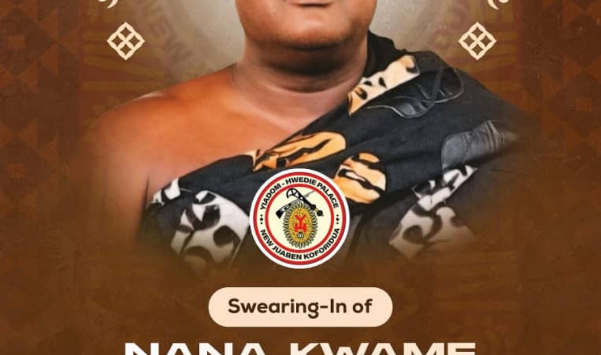 All is set for the swearing-in of Nana Kwame Nnuro Agyapong II as Nkosuohene of New Juaben traditional area on May 21