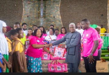 FHUMSA supports 650 female students with a three-month pad supply