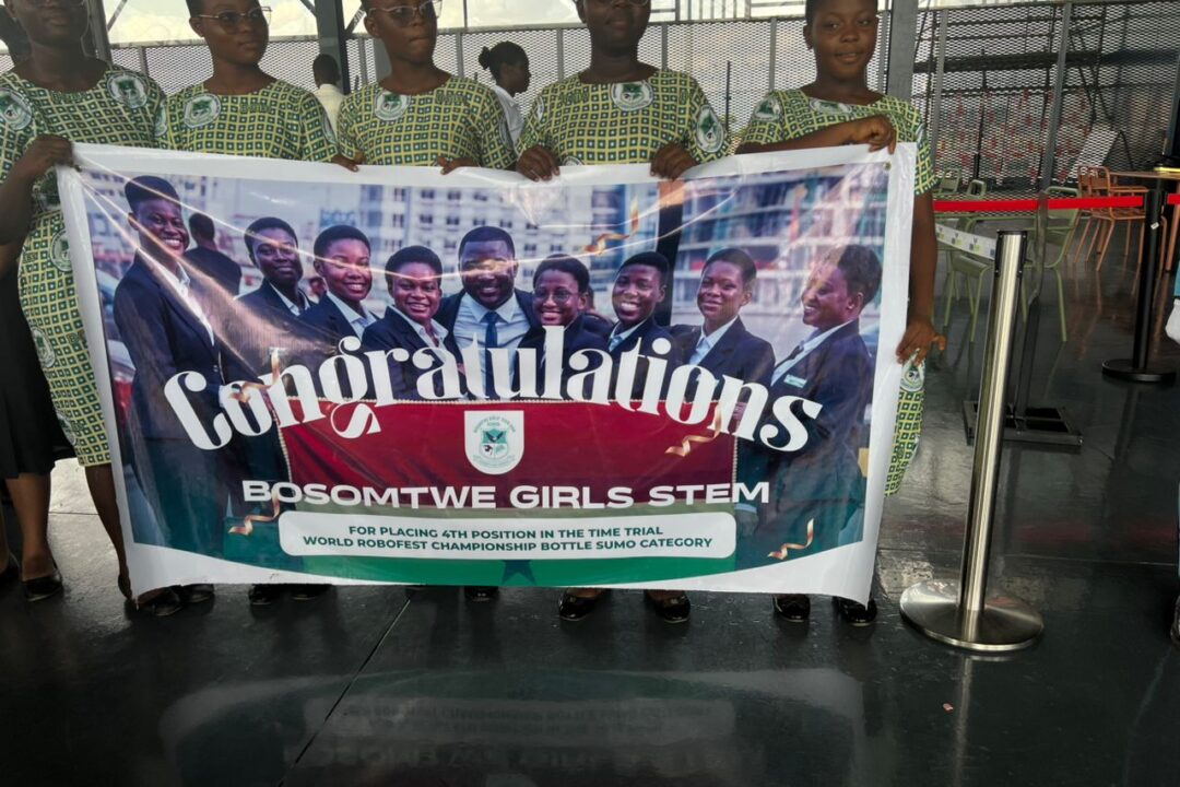 BOSOMTWE GIRLS STEM EMERGIES 4TH POSITION IN A GLOBAL ROBOTIC COMPETITION