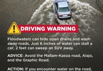 GMet issues fresh rain warning as Accra battles flooding