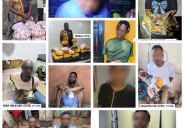 POLICE ARREST SUSPECTED DRUG PEDDLERS & RECOVER LARGE QUANTITIES OF NARCOTIC SUBSTANCES IN KUMASI OPERATIONS
