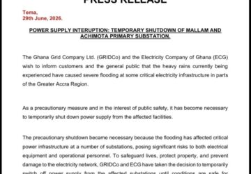 GRIDCo, ECG temporarily shut down Mallam & Achimota substations over flood risk