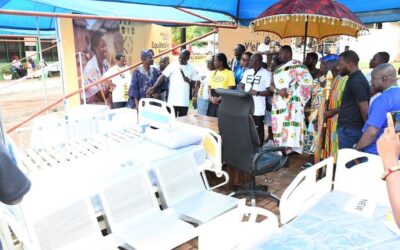  Y’ELLO CARE CAMPAIGN:MTN GHANA REFURBISHES 3,888 HOSPITAL BEDS & ACCESSORIES, ROLLS OUT HEALTH SCREENING AND WASH PROGRAMMES NATIONWIDE