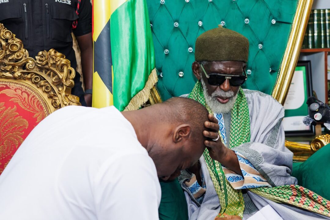 Justin Frimpong Kodua pays courtesy call on national Chief Imam…