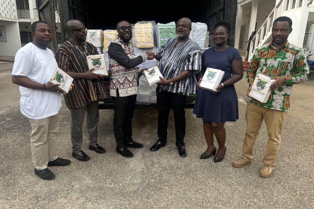 NALAG Ashanti Region presents 49,450 exercise books for distribution to deprived communities