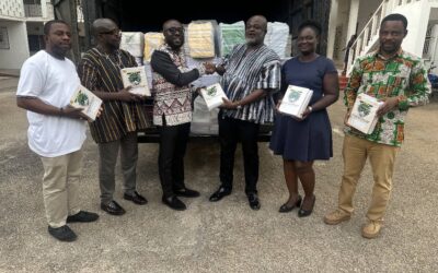 NALAG Ashanti Region presents 49,450 exercise books for distribution to deprived communities