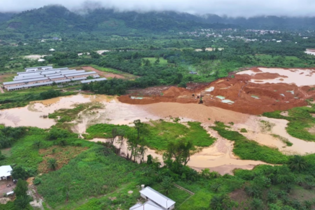 Adansi Asokwa ‘Agenda 111’ project under siege as illegal miners take over lands behind facility
