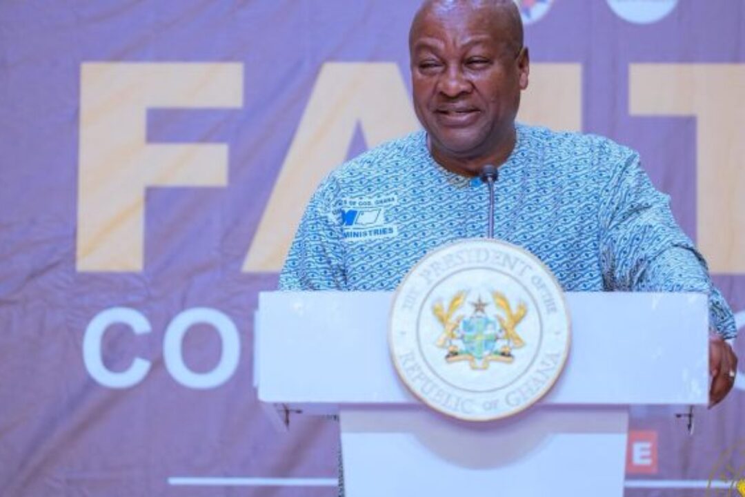 Character,not titles or power, defines a person of faith-President Mahama says
