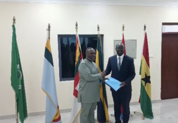 Dr.Ato Forson hands over Defence Ministry to Kenneth Gilbert Adjei