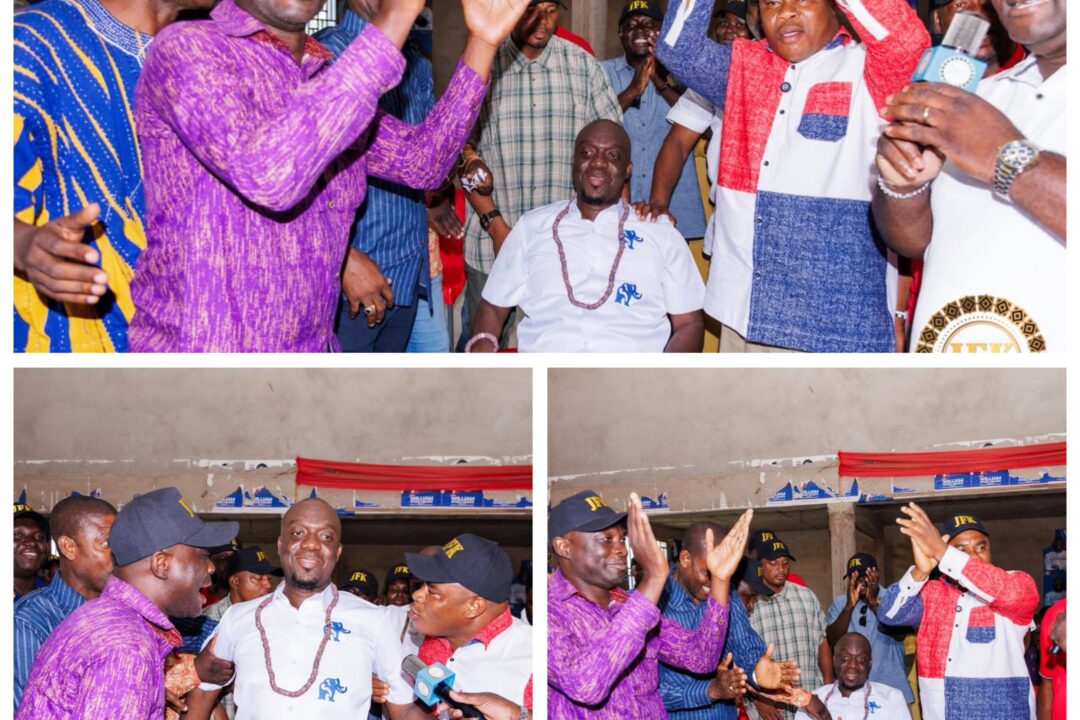 GREATER ACCRA ERUPTS FOR JFK AS DELEGATES DECLARE: “THE CHOICE IS ALREADY MADE