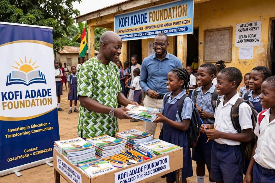SHS admission items: Kofi Adade’s foundation seeks support to cushion needy parents & orphan students